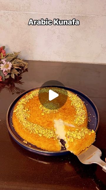 Fresh Feast with AI on Instagram: "Super yummy and easy  Arabic Kunafa recipe by Fresh Feast with Ai #kunafa #arabickunafa #turkishkunafa #turkishsweets #arabicsweets #sweets #arabic #turkish #easy #homemade #reels #viralreels #viral #viralvideos #cooking #bake #easyrecipes" Kunafa Dish, Philo Desserts, Easy Indian Sweet Recipes Quick, Turkish Sweets Recipes, Arabic Dessert Recipes, Easy Kunafa Recipe, Arab Food Recipes, Kunafa Dessert, Tictoc Recipes