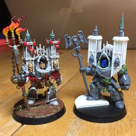 Mikal van Leeuwen on Instagram: "Ctrl-C ctrl-V. Slowly but surely we’re getting there! #wip #grimdark #kitbash #warhammer40k" Tiny Titans, 40k Warhammer, Nerd Games, Stormcast Eternals, Warhammer Figures, Warhammer Paint, Imperial Knight, Geek Crafts, Slowly But Surely