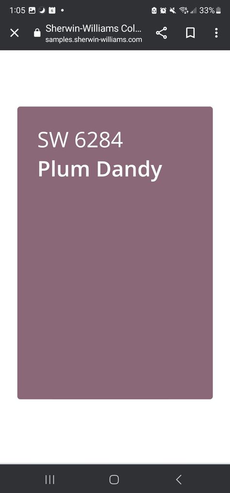 Sw Poetry Plum, Exclusive Plum Sherwin Williams, Sw Expressive Plum, Plum Wall Color, Muted Plum Paint, Grandeur Plum Sherwin Williams, Purple Paint Color, Plum Wall, Purple Paint Colors