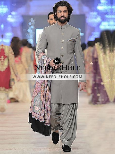 Shop Zara Shahjahan Sherwani Suit Groom Collection. Buy Classic Mens Sherwani Suit On Your Big Day, Choose Wedding Sherwani Dress For Men at Needlehole.com Groom Collection, Sherwani For Men Wedding, Zara Shahjahan, Wedding Kurta For Men, Suit Groom, Groom Dress Men, Indian Groom Wear, Wedding Dresses Men Indian, Mens Sherwani