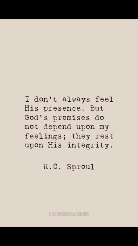 Reformed Theology Quotes, Rc Sproul, Reformed Theology, Soli Deo Gloria, God's Promises, Christian Quote, My Feelings, Scripture Quotes, Quotable Quotes