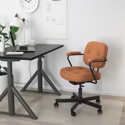 Desk Chairs - IKEA Brown Office Chair, Armoire Pax, Seat Foam, Ikea Chair, Guest Chair, Conference Chairs, Working Space, Ikea Family, Ergonomic Office Chair