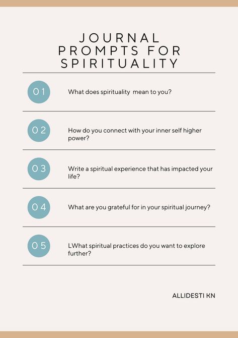 Connect with your inner wisdom and explore your spirituality with these insigntful journal prompts #spirituality #journalprompts #spiritual awakening #innerwisom #connection #selfdiscovery #personalgrowth #mindfulness Spirituality Journal Prompts, Spirituality Journal, Diy Cement, Inner Wisdom, Spiritual Experience, Spiritual Practices, Journal Prompts, Spiritual Journey, Spiritual Awakening