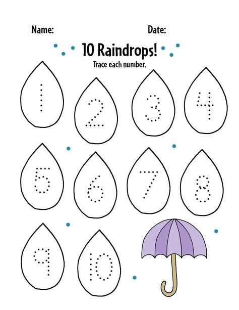 Weather Maths Activities Preschool, Rainy Day Worksheets For Preschool, April Showers Lesson Plans For Preschool, April Showers Bring May Flowers Preschool Activities, Rain Preschool Theme, April Preschool Themes Lesson Plans, Review Week For Preschool, April Curriculum For Preschool, Weather Lessons Preschool