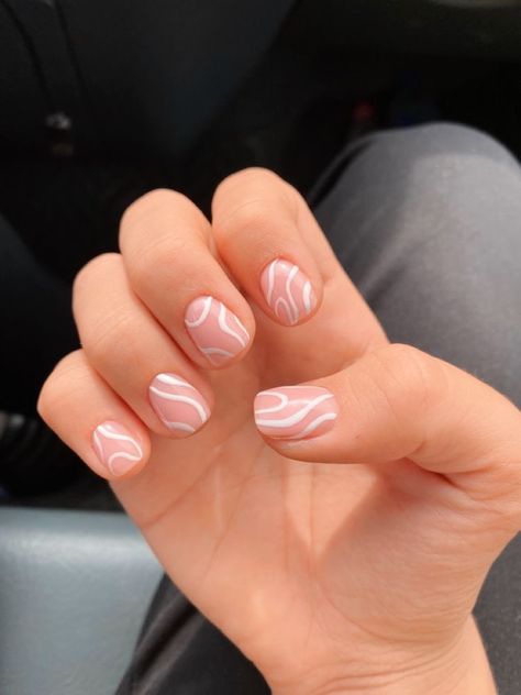 Beauty Hacks Nails, Simple Gel Nails, Minimal Nails, Casual Nails, Classy Acrylic Nails, Soft Nails, Fire Nails, Funky Nails, Pretty Acrylic Nails