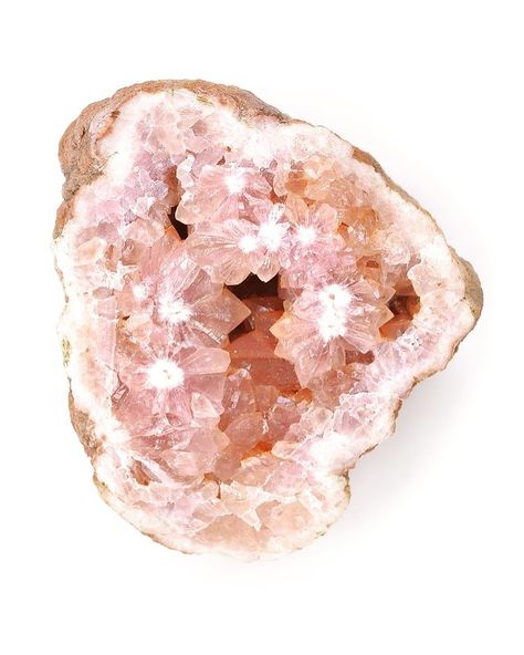 Rose Crystal Quartz, Romeo I Julia, Stones Aesthetic, Geode Rocks, Crystal Aesthetic, Rose Crystal, Pretty Rocks, Quartz Geode, Crystal Magic