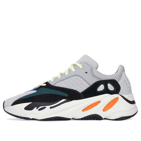 The Yeezy Wave Runner 700 is a retro-inspired sneaker from Kanye West. The chunky silhouette and mesh base make it a unique sneaker that is perfect for any fashion-forward individual. The first colorway was introduced in November 2017 and was an instant hit with the fashion community. Since then, the Yeezy Wave Runner 700 has become one of the most popular sneakers on the market. If you're looking for a sneaker that is both stylish and comfortable, then the Yeezy Wave Runner 700 is the perfect c Yeezy Wave Runner, Wave Runner, Unique Sneakers, Yeezy 700, Popular Sneakers, Trending Sneakers, Art Pop, Chunky Sneakers, Yeezy Boost