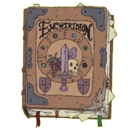 The Enchiridion (book) | Adventure Time Wiki | Fandom Adventure Time Book, The Enchiridion, Adventure Time Tattoo, Adveture Time, Land Of Ooo, Finn Jake, Lumpy Space Princess, Jake The Dogs, Ancient Books