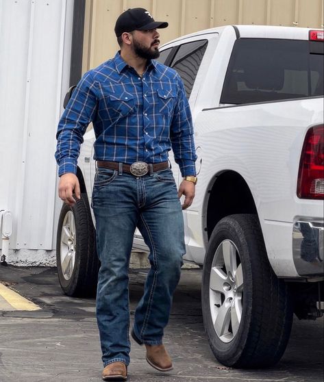 Country Western Outfits Men, Farmer Aesthetic Man, Southern Men Outfits, Cowboy Men Outfit, Mens Cowboy Boots Outfit, Country Boy Outfits, Cowboy Outfit For Men, Summer Cowboy, Mode Country