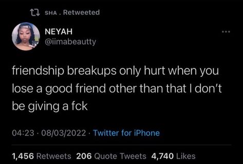 Tweets About Friendship, Friendship Breakup Quotes, Friendship Breakup, Facebook Quotes, Real Friendship Quotes, Wish You The Best, Breakup Quotes, Facebook Posts, Real Quotes