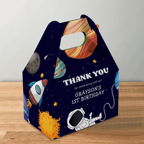 Space Astronaut Birthday Party for $3.10 - Birthday Favor Astronaut Birthday Party, Space Party Favors, Planet Party, Astronaut Party, Favor Boxes Birthday, Astronaut Birthday, Outer Space Party, Outer Space Birthday, Space Birthday Party