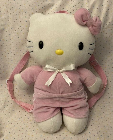 Hello Kitty Plush Backpack, Hello Kitty Costume, Bff Matching Outfits, Hello Kitty Bedroom, Sanrio Bag, Bff Matching, Hello Kitty Toys, Hello Kitty Jewelry, Melody Hello Kitty