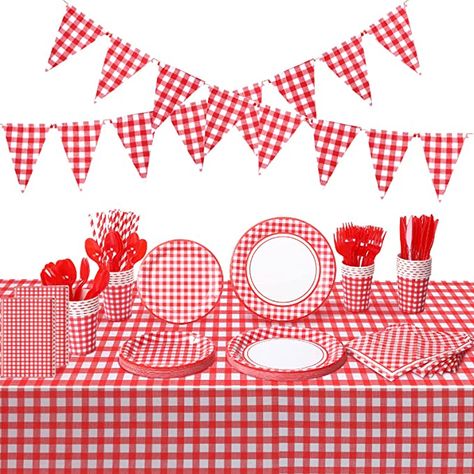 Bbq Birthday Party Decorations, Summer Picnic Decorations, Bbq Theme Party, Backyard Bbq Party Decorations, Dinner Picnic, Picnic Party Decorations, Bbq Decorations, Bbq Birthday Party, Bbq Party Decorations