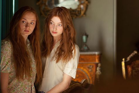 Sophie Turner and Antonia Clarke in 'The Thirteenth Tale' 2013 Antonia Clarke, A Great And Terrible Beauty, Ricky Lauren, Light Elf, Moon Watching, Byronic Hero, The Thirteenth Tale, Jessica Brown Findlay, Films Posters