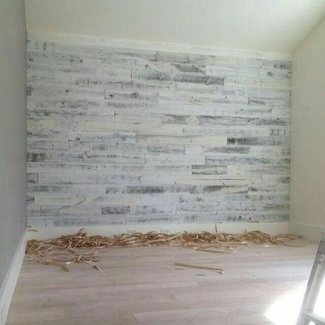 Stikwood Adhesive Wood Paneling, Adhesive Wood Paneling, Wood Adhesive, Bedroom Furnishings, Diy Headboard, Decoration Inspiration, Basement Remodeling, West Elm, Wood Paneling