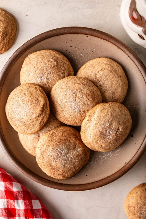 Small Batch Snickerdoodles, Small Batch Snickerdoodle Cookies, Cajun Dessert Recipes, Chewy Snickerdoodle Cookies, Snickerdoodle Cookie Recipe, Best Snickerdoodle Cookies, Snickerdoodle Cookies Easy, Caramel Cake Recipe, Butter Sugar Cookies