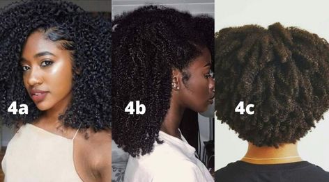 Hair Curl Products, Type Hairstyles, Hair Chart, Type 4c Hairstyles, 4b Hair, Type 4 Hair, Short Curly Haircuts, Brown Hair With Blonde Highlights, Black Curly Hair