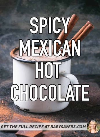 Spicy Hot Chocolate Recipe, Mexican Hot Chocolate Mix, Mexican Hot Cocoa, Sweet Empanadas, Recipe With Cocoa Powder, Cacao Hot Chocolate, Mexican Hot Chocolate Recipe, Cinnamon Hot Chocolate, Spicy Hot Chocolate