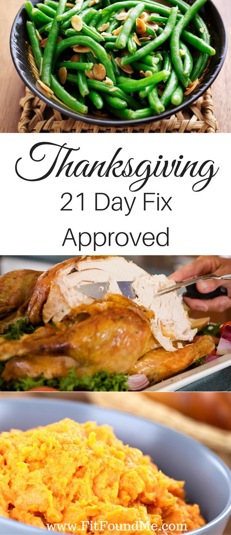 21 Day Fix Approved | Thanksgiving Recipes | Weight Loss | Holiday Traditional Thanksgiving Recipes, Beachbody Recipes, Cookies Gluten Free, Healthy Thanksgiving, 21 Day Fix Meals, Diet Vegetarian, Thanksgiving Menu, 21 Day Fix, Thanksgiving Dinner