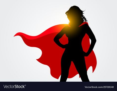 Female Superhero Poses Reference, Superhero Cape Drawing, Superhero Poses Female, In Action Poses, Mirror Wedding Signs, Superhero Silhouette, Spray Can Art, Superhero Cape, Superhero Masks