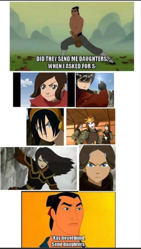 Avatar Comics, The Last Airbender Characters, Avatar Ang, Avatar Azula, Avatar Kyoshi, Atla Memes, Ty Lee, Avatar The Last Airbender Funny, Avatar Funny