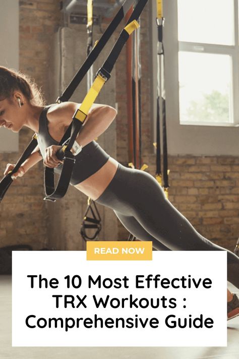 Suspension Trainers have gained popularity, becoming an incredibly versatile option that provides a comprehensive workout from nearly anywhere. 



TRX workouts are one of the most popular options, as they’re durable, high-quality, and easy to use. 



But you’ll need the best exercises t Trx Squat, Trx Suspension Trainer, Trx Suspension, Suspension Trainers, Suspension Trainer, Trx Workouts, Suspension Training, Chest Muscles, Glute Bridge