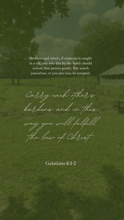 Galatians 6:1-2 Fall iPhone WallPaper Screensaver Fall Christian Wallpaper, Jesus Writing, Fall Iphone Wallpaper, Fall Christian, Galatians 6, Salt And Light, Biblical Inspiration, Screen Savers, God Is Good