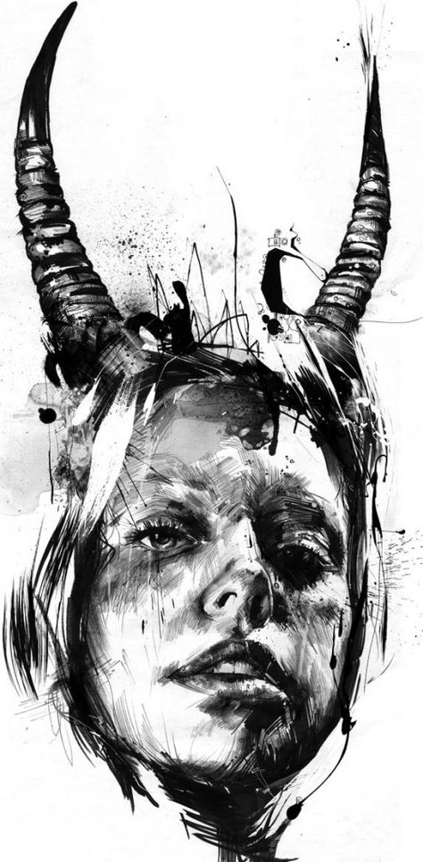 Print by Russ Mills Drawing Ideas Easy For Teens, Pencil Sketch Drawing, Art Noir, Pencil Drawings Easy, Drawing Poses, Doodle Drawings, Community Art, Drawing People, Dark Art