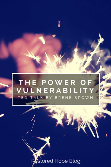 The Power of Vulnerability Power Of Vulnerability, The Power Of Vulnerability, Ted Talk, Brene Brown, Ted Talks, Counseling, Talk About, You Think, Brené Brown