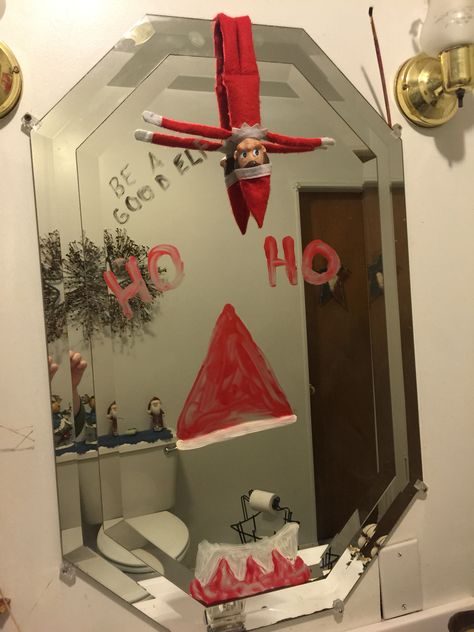 Elf Mirror Selfie, Elf On The Shelf Elf Yourself Mirror, Elf Mirror Drawing, Elf On The Shelf Ideas Mirror, Take An Elfie Mirror, Elf On Shelf Mirror Ideas, Elf On The Shelf Lipstick Mirror, Elf Yourself Mirror, Elf On The Shelf Mirror Ideas