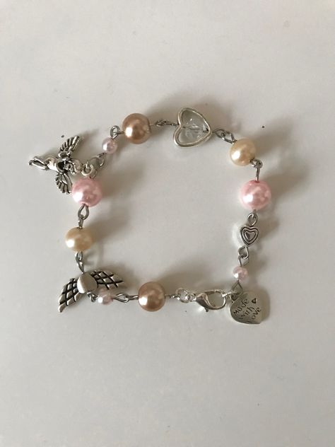 Fairy Bracelets, Angel Bracelet, Diy Jewelry Rings, Bracelet Keychains, Homecoming Dance, Pretty Jewelry, Bracelet Ideas, Pretty Jewellery, Girl Crush