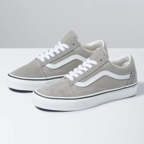 Tennis Vans, Cute Vans, Grey Vans, Tenis Vans, Vans Original, Van Color, Vans Store, White Vans, Shoes Vans