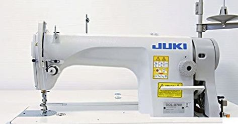 Amazon.com: JUKI DDL8700H High-Speed Lock-Stitch Sewing Machine for Heavy Material DDL-8700H- Head Only : Arts, Crafts & Sewing Straight Stitch Sewing, Bobbin Winder, Sewing Machine Table, Machine Head, Industrial Sewing, Industrial Sewing Machine, Servo Motor, Material Bed, Bolster Pillow