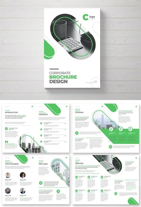 Tech Brochure Design, Project Report Design, Company Profile Cover Design, Booklet Cover Design, Booklet Design Layout, Template Layout Design, Brochure Design Layouts, Magazine Design Cover, Brochure Graphic