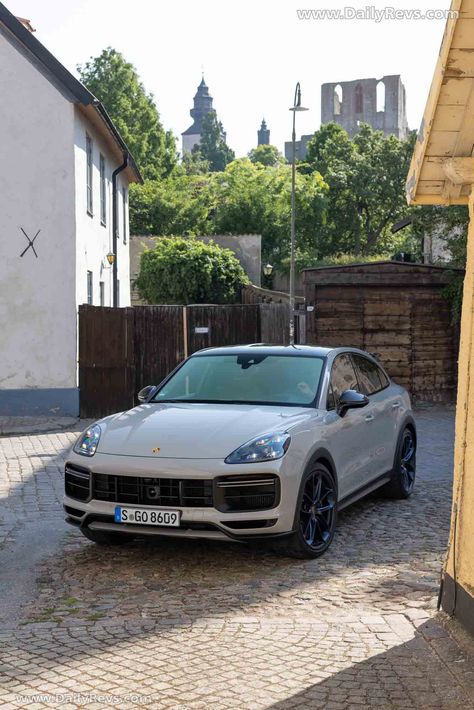 2022 Porsche Cayenne Turbo GT – Crayon - DailyRevs.com Cayenne Gt Turbo, 2022 Porsche Cayenne, Porsche Cayenne Coupe 2022, Porche Car Cayenne, Grey Porsche Cayenne, Porche Cayenne 2022, Porche Cayenne 2023, Porsche Cayenne Gts 2022, Porches Cayenne