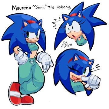 Sonic Genderbend, Genderbent Sonic, Genderbent Sonic Characters, Sonic Oc Female Hedgehog, Female Sonic The Hedgehog, Sonic Is Pregnant, Game Sonic, Sonic Fan Characters, Hedgehog Art