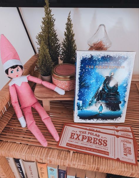 Polar Express Elf On The Shelf, Christmas Robot, Elf 2024, Elf Stuff, Elf Ideas Easy, Awesome Elf On The Shelf Ideas, The Polar Express, Elf Activities, Elf Ideas