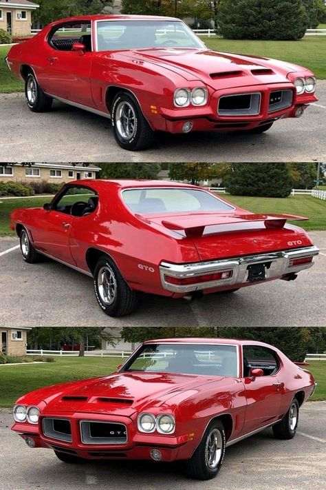 Gto Car, 70s Muscle Cars, Old Muscle Cars, Pontiac Lemans, Pontiac Cars, Cars Usa, Vintage Muscle Cars, Custom Muscle Cars, Vintage Muscle