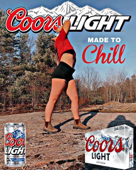 Beer Poster, Coors Light, Light Beer, Beer, Beauty