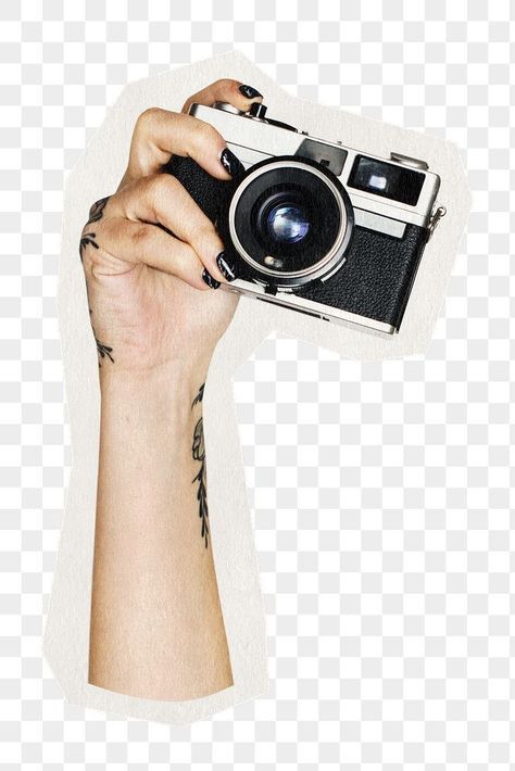 Camera Collage Art, Graphic Design Elements Png, Png Aesthetic Camera, Collage Png Aesthetic, Camera Png Aesthetic, Collage Art Png, Free Png Stickers, Camera Collage, Hand Collage