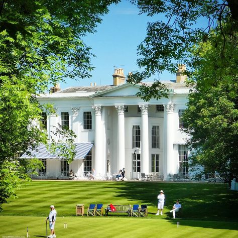 ⛳ 🎩 Happy Friday! Don't miss the rare opportunity to visit The Hurlingham Club in London tomorrow! 😍 This is one of the most exclusive & prestigious members-only clubs in the world!🎖 🎾 New members are no longer accepted and the only possible way to get in is to be born to a current member. 😯 This prestigious 42-acre estate is a hidden gem, featuring many mature trees, a 2-acre lake filled with waterfowl, expansive lawns, and a serene river walk. With landscaping contributions from the leg... Hurlingham Club, London Christmas, River Walk, Hidden Gem, Happy Friday, New World, In London, Landscaping, Lawn