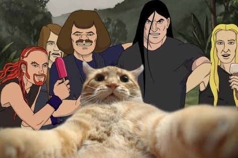 Dethklok Pfp, Nickles Metalocalypse, Trindle Metalocalypse, Metalocalypse Icon, Metalocalypse Wallpaper, Metalocalypse Pfp, Pickles Metalocalypse, Toki Wartooth, Really Cool Drawings