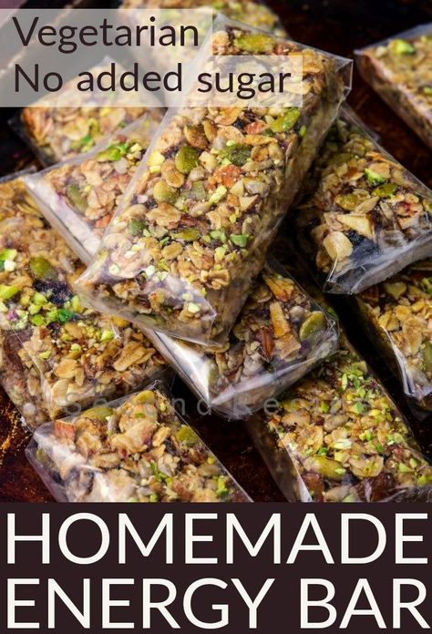 Oats Energy Bar, Home Made Oat Bars, Home Made Bars, Pizza Recipes Videos, Pizza Recipes Vegetarian, Vegan Protein Bars Recipe, Cheese Pizza Recipes, Dairy Free Protein Bars, Vegan Protein Bar