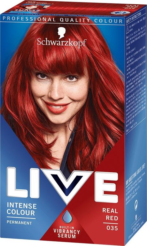 Permanent Red Hair Dye, Red Hair Dye, Schwarzkopf Hair Color, Dyed Hair Purple, Medium Hair Color, Color Rubio, Black Hair Dye, Dyed Red Hair, Hair Color Chart