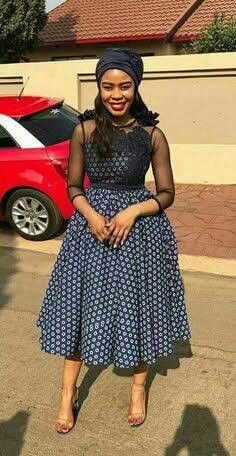 Modern Setswana Traditional Dresses, Magadi Dresses, Shweshwe Dresses Shweshwe Dresses Patterns, Setswana Traditional Attire For Women, Seshoeshoe Dress Patterns, Tswana Traditional Attire For Women, Sishweshwe Designs Dresses, Leteisi Dress Patterns, African Attire Patterns