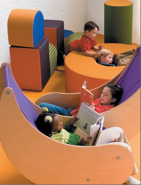 Cool Kids Playroom Furniture from Agati - looks good enough for big kids too! Creative Kids Rooms, Kids Playroom Furniture, Childrens Library, Library Furniture, Kids Library, Kids' Playroom, Childrens Playroom, Furniture Chairs, Playroom Furniture