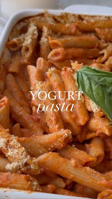 Lactose Free Pasta Recipes, Recipes Using Pasta Sauce, Pasta With Greek Yogurt, Yogurt Pasta Sauce, Healthy Creamy Pasta, Pasta With Yogurt, Df Meals, Cycle Care, Danielle Brown