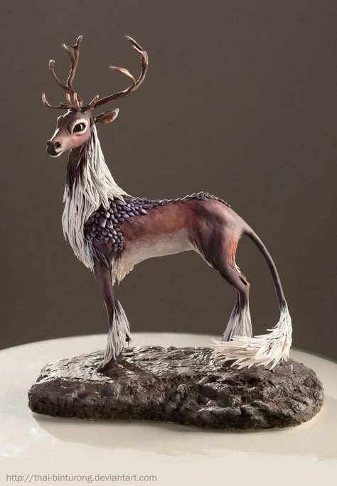 Sculpture Diy, Diy Polymer Clay, Polymer Clay Sculptures, 3d Modelle, Clay Animals, Sculpture Clay, Clay Sculpture, Polymer Clay Art, Animal Sculptures