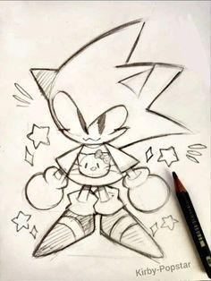 Sonic The Hedgehog Drawing Tutorials, Cute Sonic Drawing, Sonic Drawing Ideas, Cute Sonic Art, Nintendo Art Drawing, Shadow Drawing Sonic, Pokémon Art Style, Pokemon Drawing Ideas, Shadow The Hedgehog Sketch