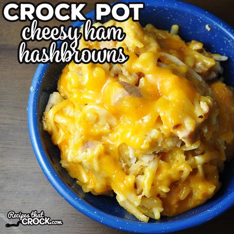 Crockpot Hashbrowns And Ham, Cheesy Ham Hashbrown Casserole Crock Pot, Crockpot Ham And Hashbrown Casserole, Cubed Ham Crockpot Recipes, Ham Recipes In Crockpot, Diced Ham Crockpot Recipes, Crockpot Recipes With Ham, Crockpot Ham Recipes, Crockpot Cheesy Hashbrowns